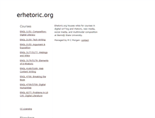 Tablet Screenshot of erhetoric.org